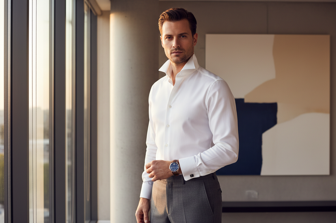 Buy Men’s Tailored Shirts Online: Midvey’s Guide to Better Fit, Better Style, and Everyday Confidence