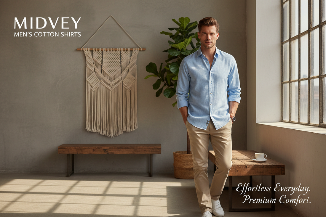 Cotton Shirts: A Smart Everyday Style Choice for Men