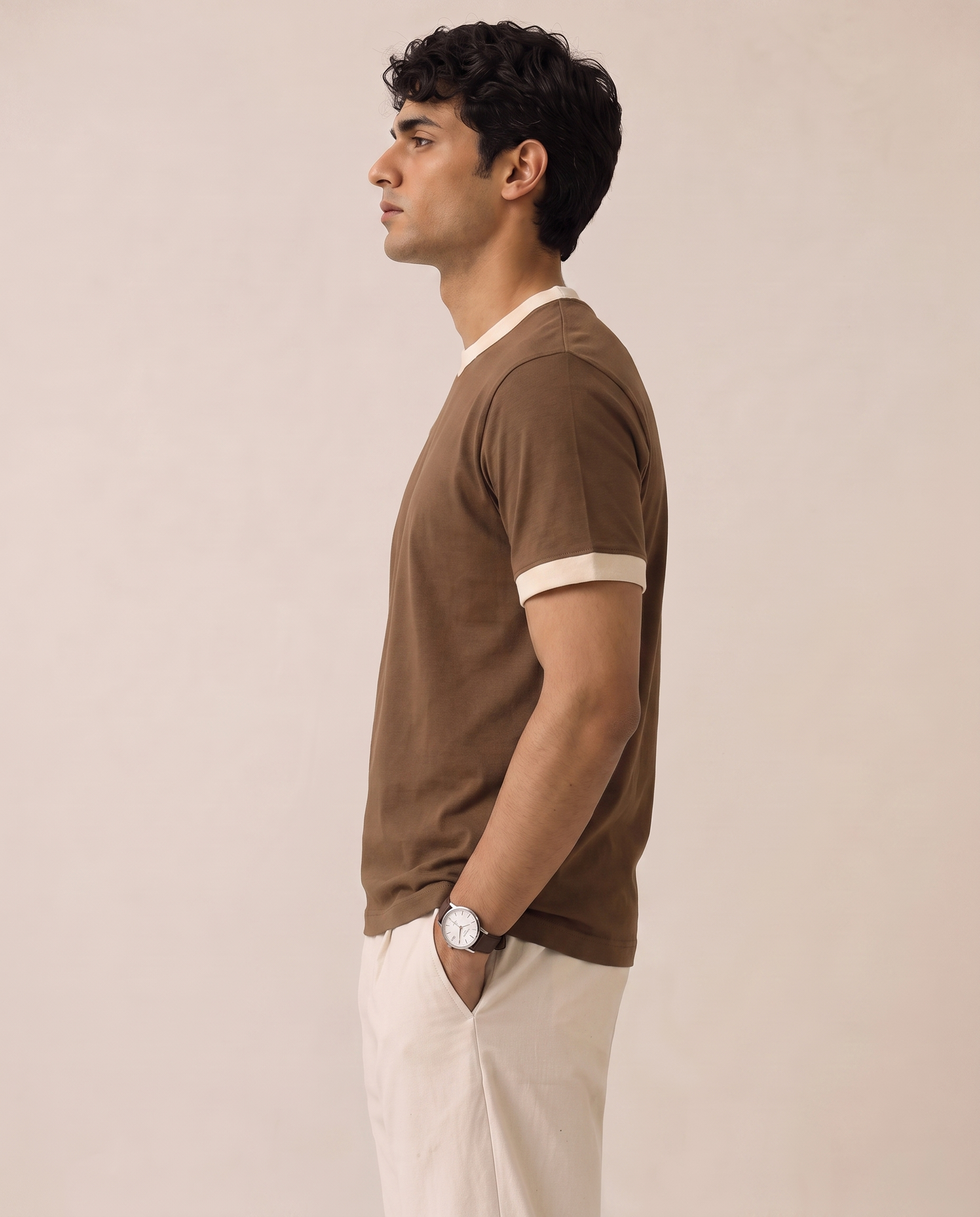 Muscle Fit Ringer Tee
