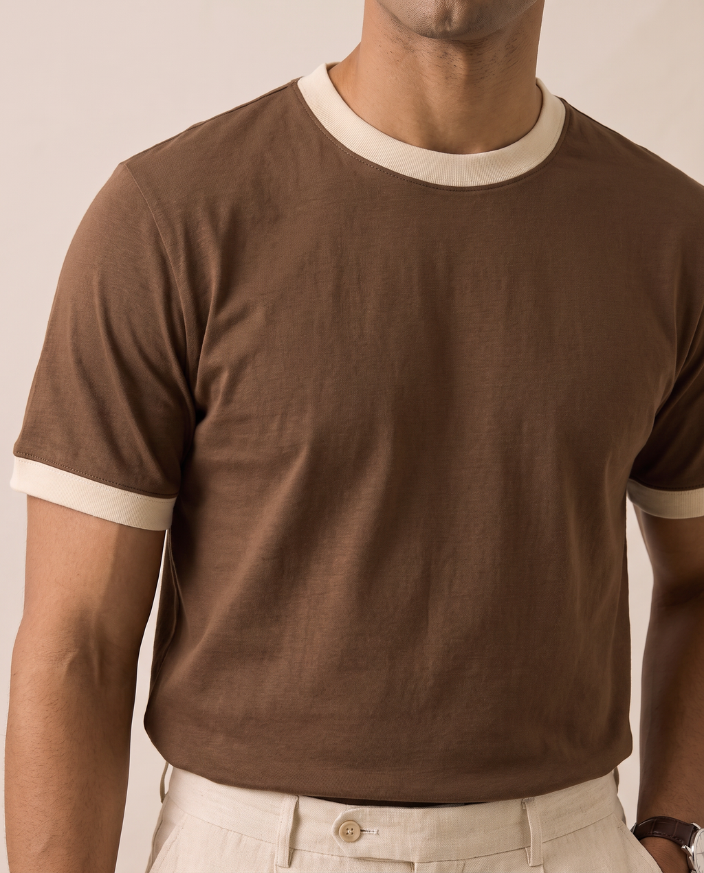 Muscle Fit Ringer Tee
