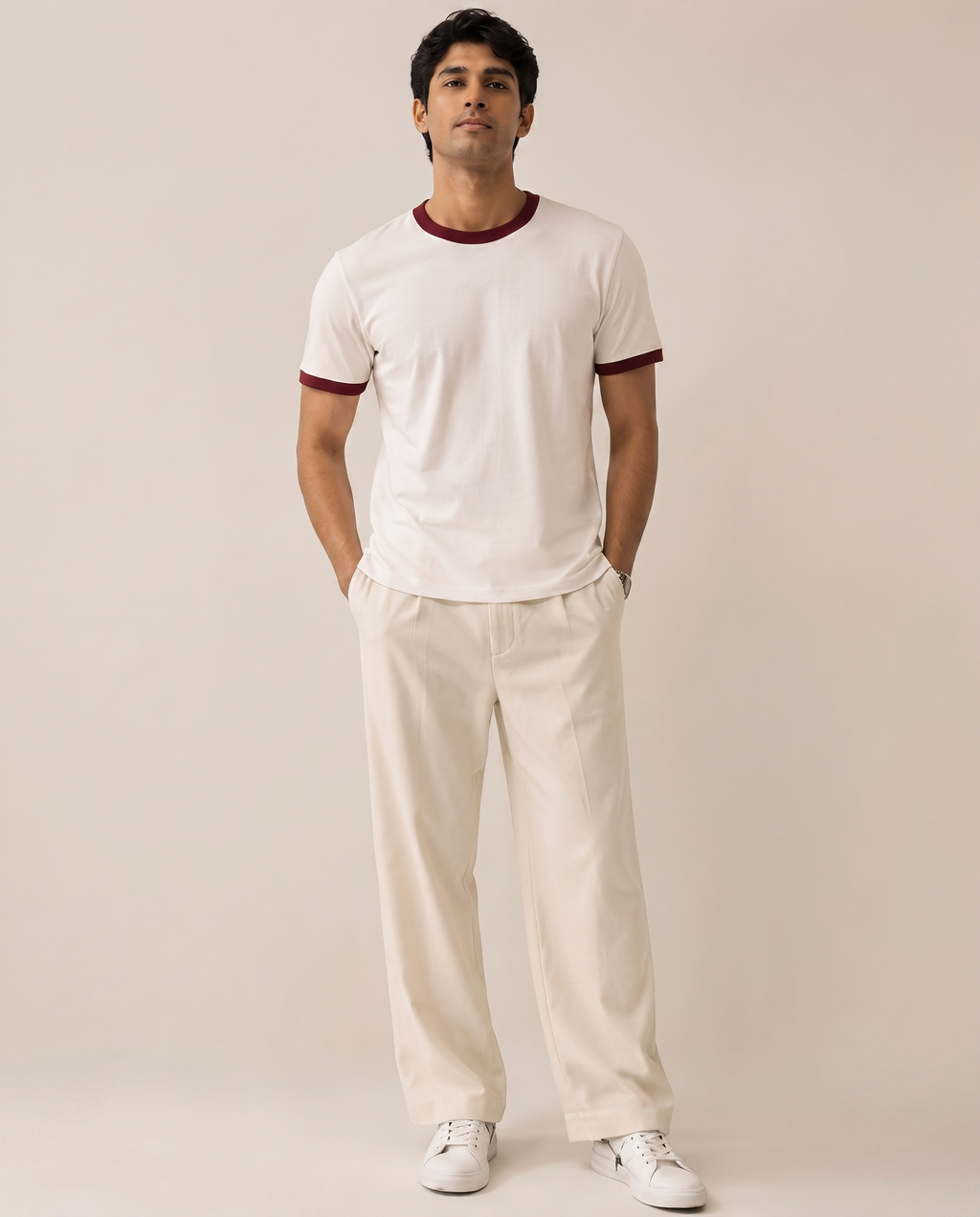 Muscle Fit Ringer Tee