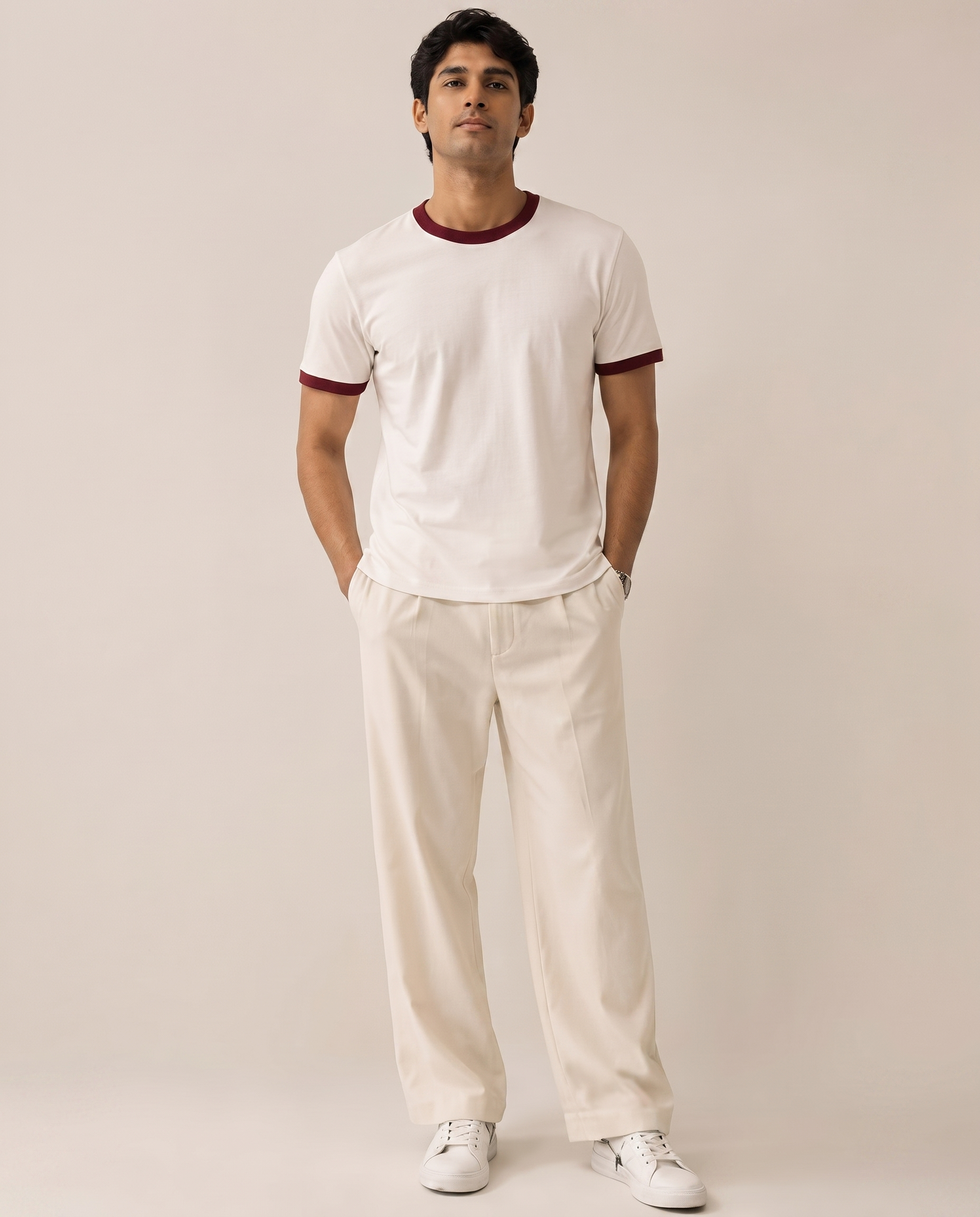 Muscle Fit Ringer Tee