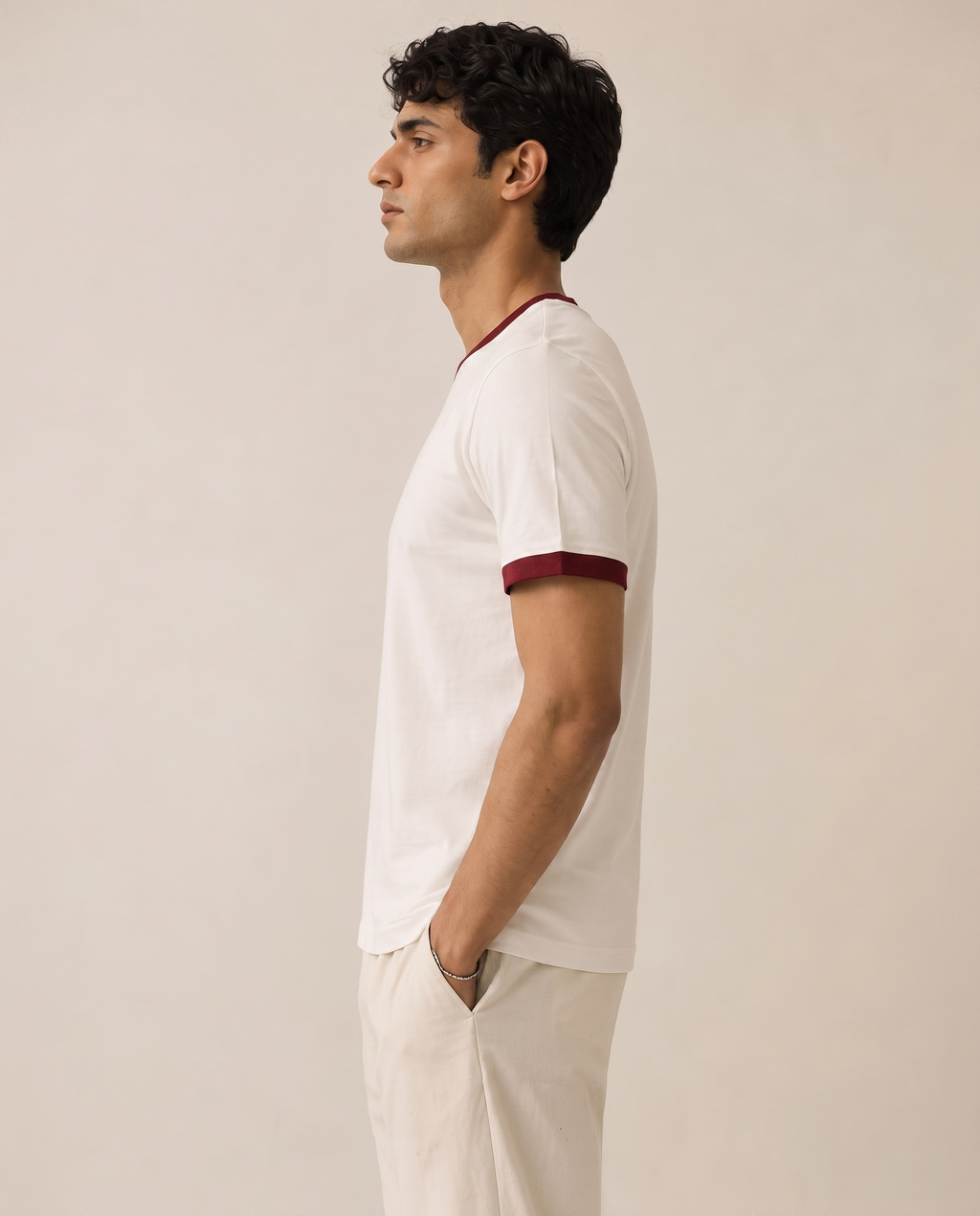 Muscle Fit Ringer Tee