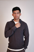 Quarter Zip (Charcoal)